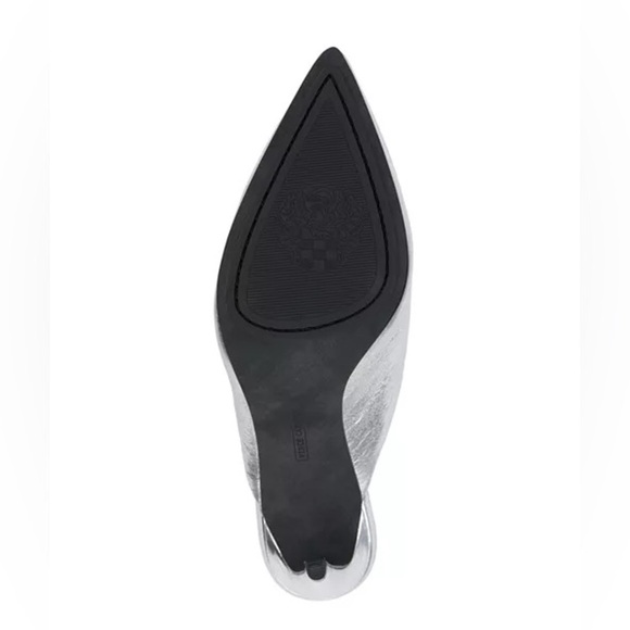 Vince Camuto Bridget High Heel Mule Pumps in Silver - Picture 8 of 14